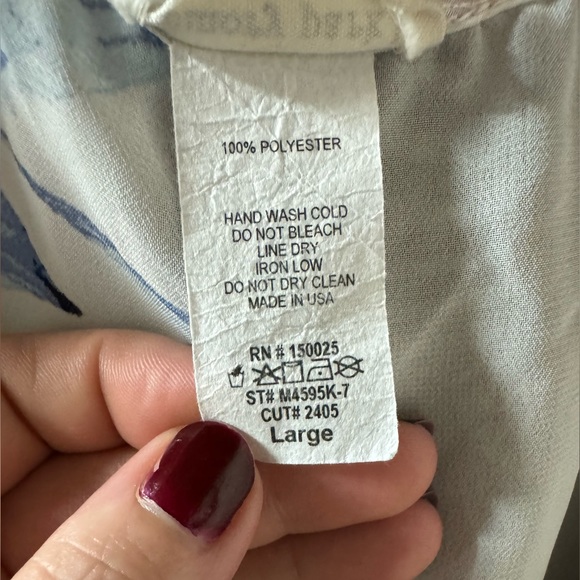 Emory Park cardigan. Size large. Floral pattern. - Picture 4 of 9